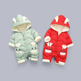 2024 New born Baby Girl clothes Winter Snowsuit