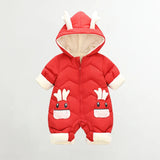 2024 New born Baby Girl clothes Winter Snowsuit