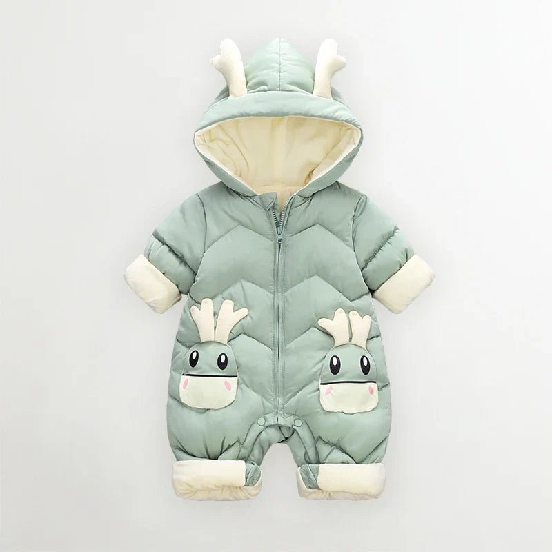 2024 New born Baby Girl clothes Winter Snowsuit