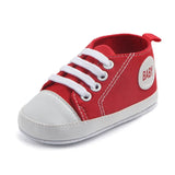 2024 Newborn Sequined Canvas Baby Sneakers Casual Baby