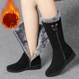 2024 Winter Warm Chelsea High Fur Boots Women