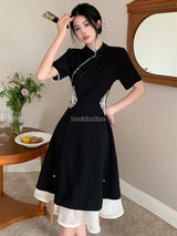 2024 chinese improved hanfu cheongsam dress women a