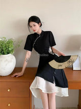 2024 chinese improved hanfu cheongsam dress women a