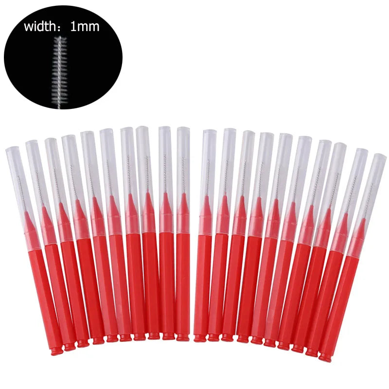 20Pcs Disposable Mini Eyebrow Brushes Brow Lift Tool