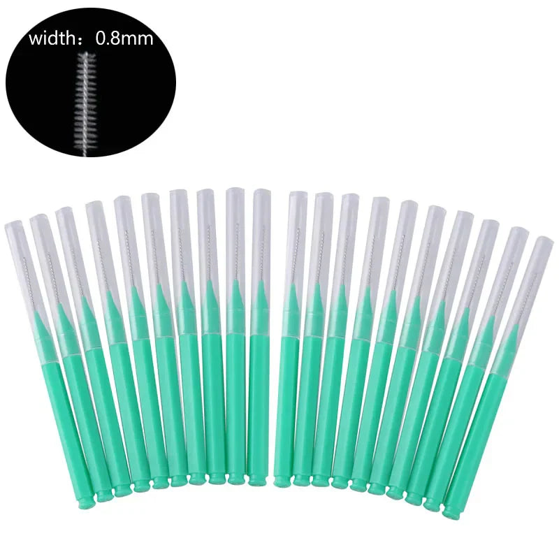 20Pcs Disposable Mini Eyebrow Brushes Brow Lift Tool