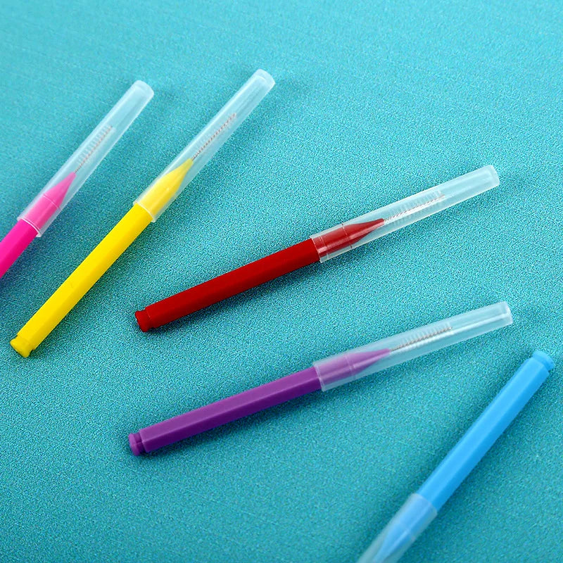 20Pcs Disposable Mini Eyebrow Brushes Brow Lift Tool