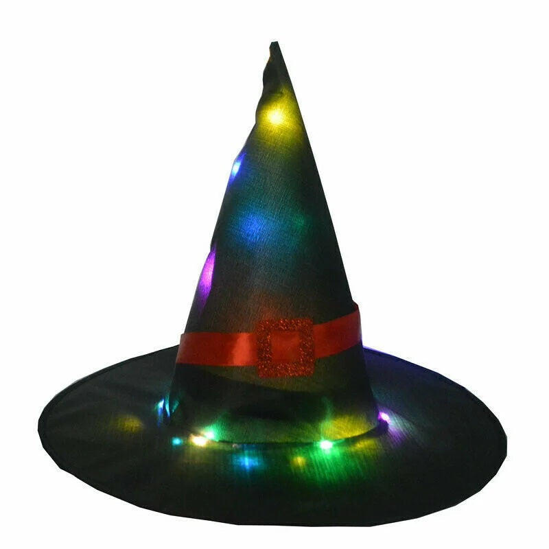 Glowing Witch Hat Decorations - 2 in 1