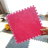 20pcs Activities Mat For Baby Soft Plush Kids