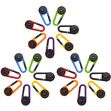 21 Pcs Compass Buckle Hiking Accessories Key Chain