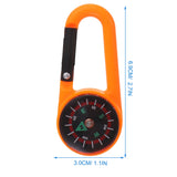 21 Pcs Compass Buckle Hiking Accessories Key Chain