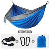 220x90cm Single Camping Hammock lightweight parachute Hammock with