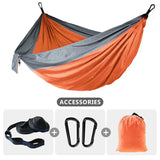 220x90cm Single Camping Hammock lightweight parachute Hammock with