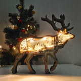 Elk Carving Handcraft Gift