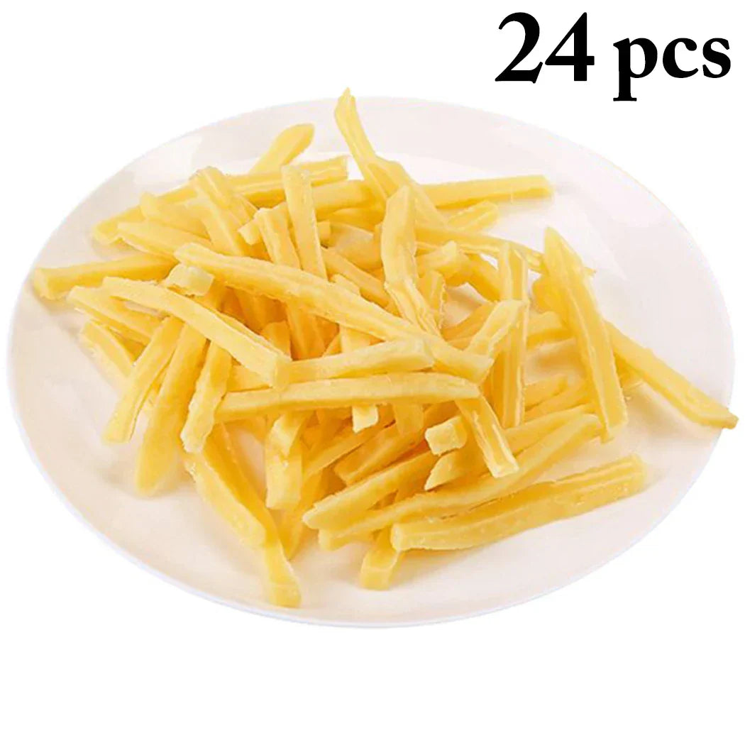 24pcs Artificial Simulation Food Vegetables Fruit French Fries