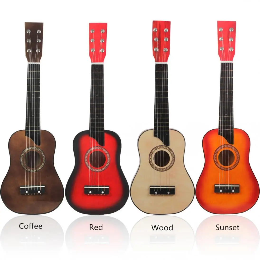 25 Inch Basswood Acoustic Guitar 6 Strings Guitarra