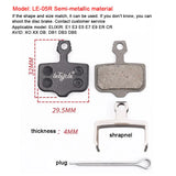 25 Pair MTB Bicycle Disc Brake Pads Resin/Metal/Ceramic