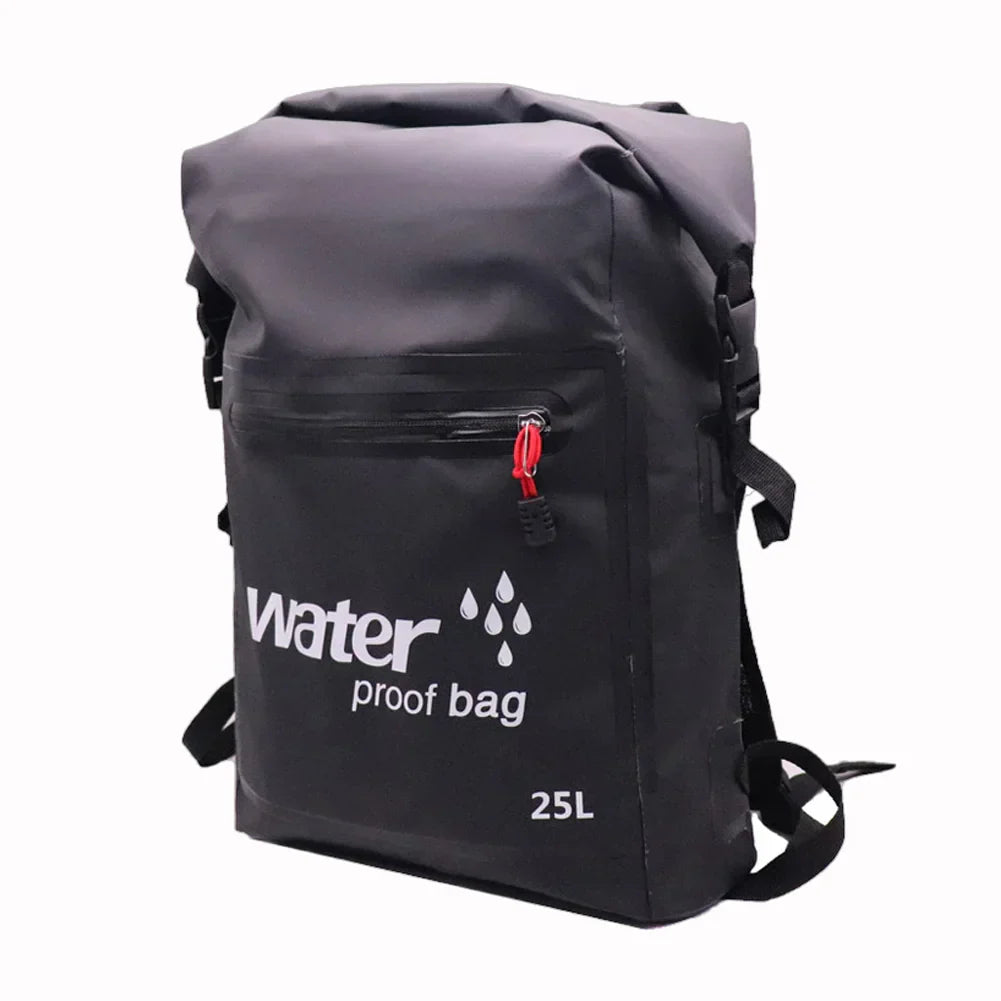 25L PVC Swimming Waterproof Dry Bag Double Straps