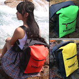 25L PVC Swimming Waterproof Dry Bag Double Straps