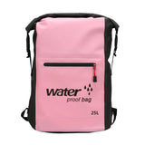 25L PVC Swimming Waterproof Dry Bag Double Straps