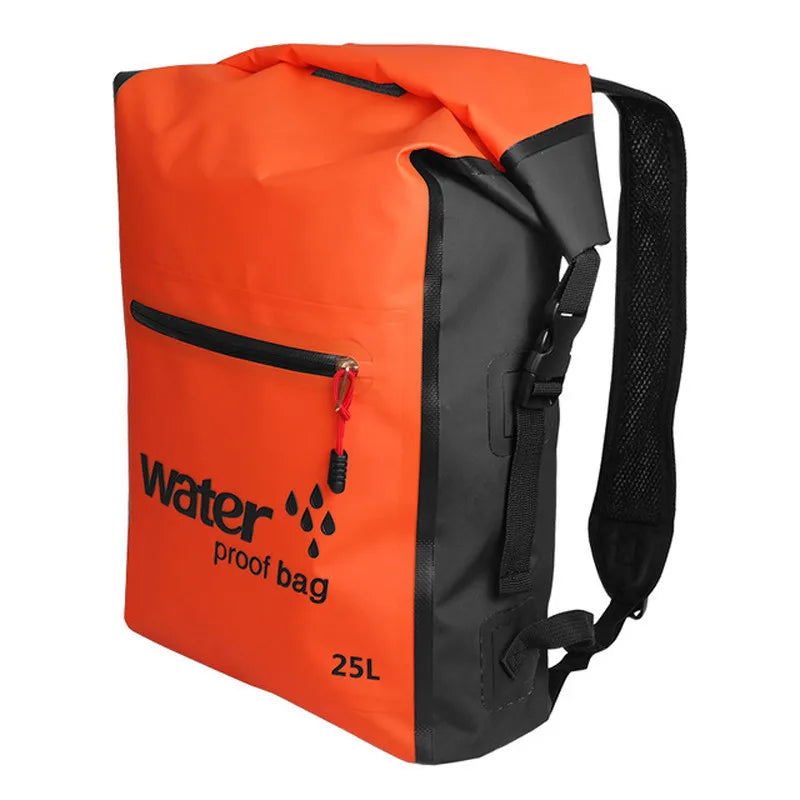 25L PVC Swimming Waterproof Dry Bag Double Straps