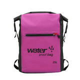 25L PVC Swimming Waterproof Dry Bag Double Straps