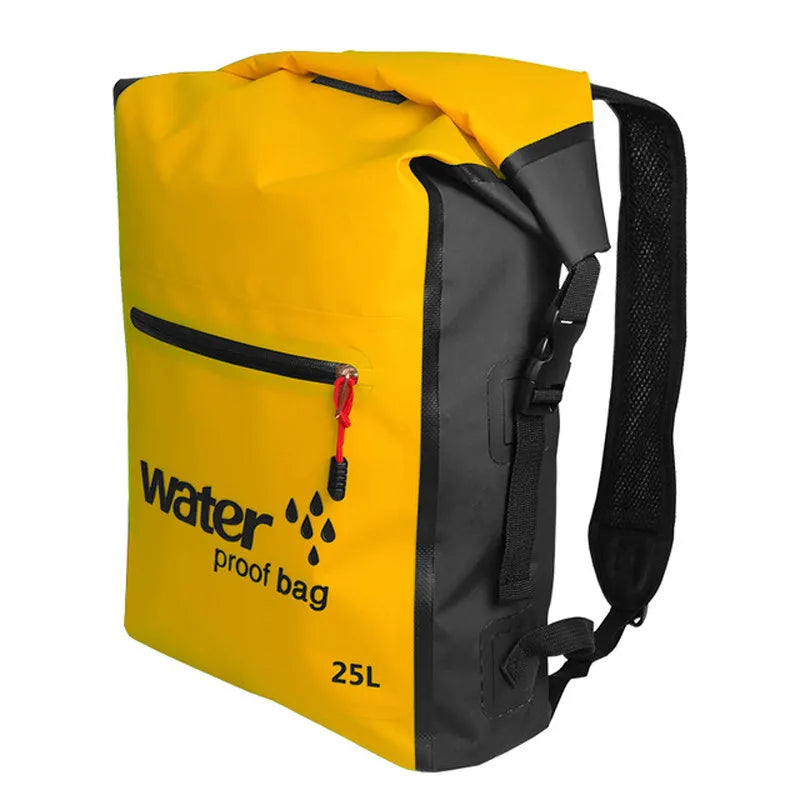 25L PVC Swimming Waterproof Dry Bag Double Straps