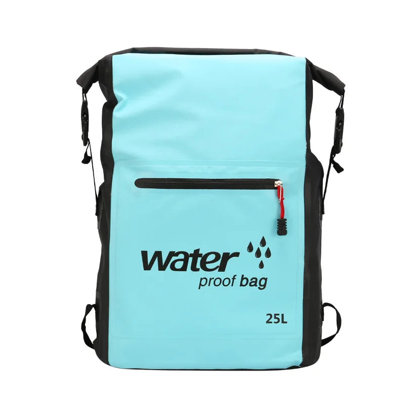 25L PVC Swimming Waterproof Dry Bag Double Straps