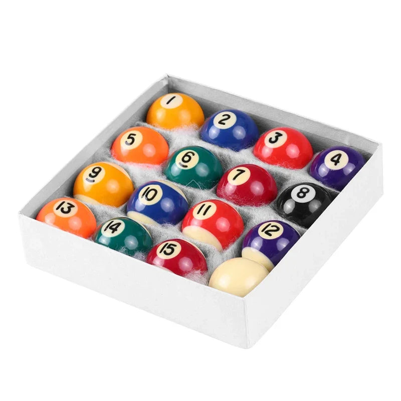 25mm32mm38mm Children Mini Billiards Table Balls Set Resin