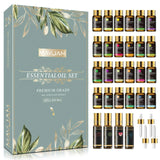 28pcs Pure Natural Essential Oils Gift Set Massage