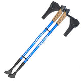 2Pcs Hiking Walking Sticks Anti Shock Trekking Poles