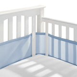 2Pcs/Set Baby Mesh Crib Bumper Liner Breathable Summer