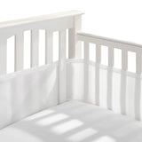 2Pcs/Set Baby Mesh Crib Bumper Liner Breathable Summer