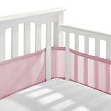 2Pcs/Set Baby Mesh Crib Bumper Liner Breathable Summer