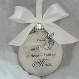 Christmas Ornaments Feather Ball - Angel In Heaven