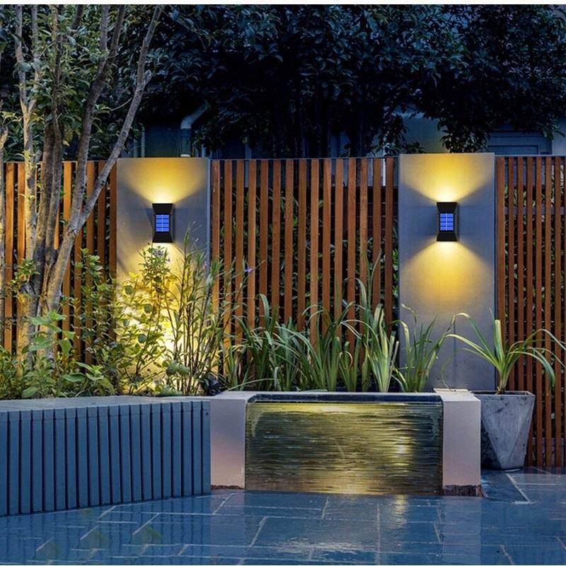 Solar Wall Lamp Outdoor Decoration Garden Courtyard Household