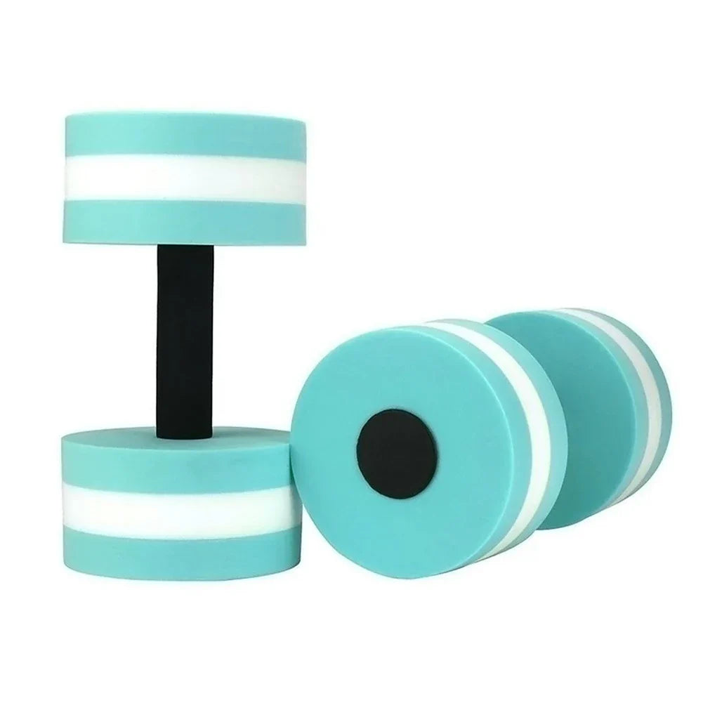 2pcs EVA Foam Aqua Dumbbells Water Aerobics Swim