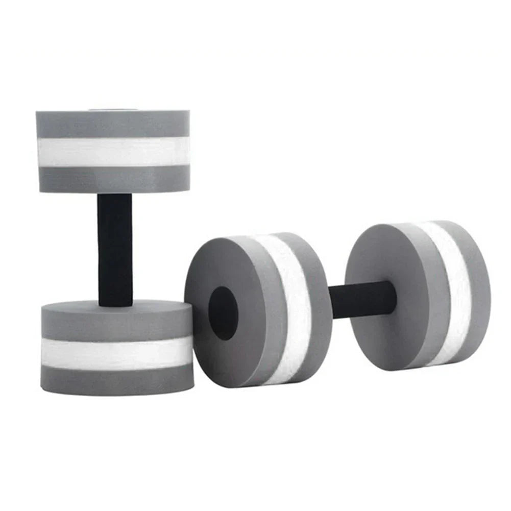 2pcs EVA Foam Aqua Dumbbells Water Aerobics Swim