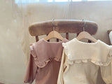 2pcs Newborn Baby Girls Clothes Organic Cotton Ruffled
