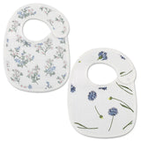 2pcs/set Cotton Waterproof Baby Bibs Summer Infant Bib