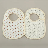 2pcs/set Cotton Waterproof Baby Bibs Summer Infant Bib