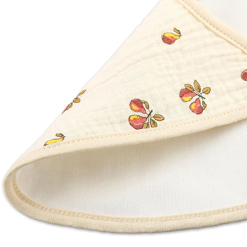 2pcs/set Cotton Waterproof Baby Bibs Summer Infant Bib