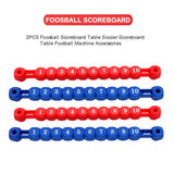 2pcsset Football Scoreboard Table Football Score Counter 10