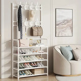 3/4/5 Layer Integrated Simple Entryway Shoe Rack Coat