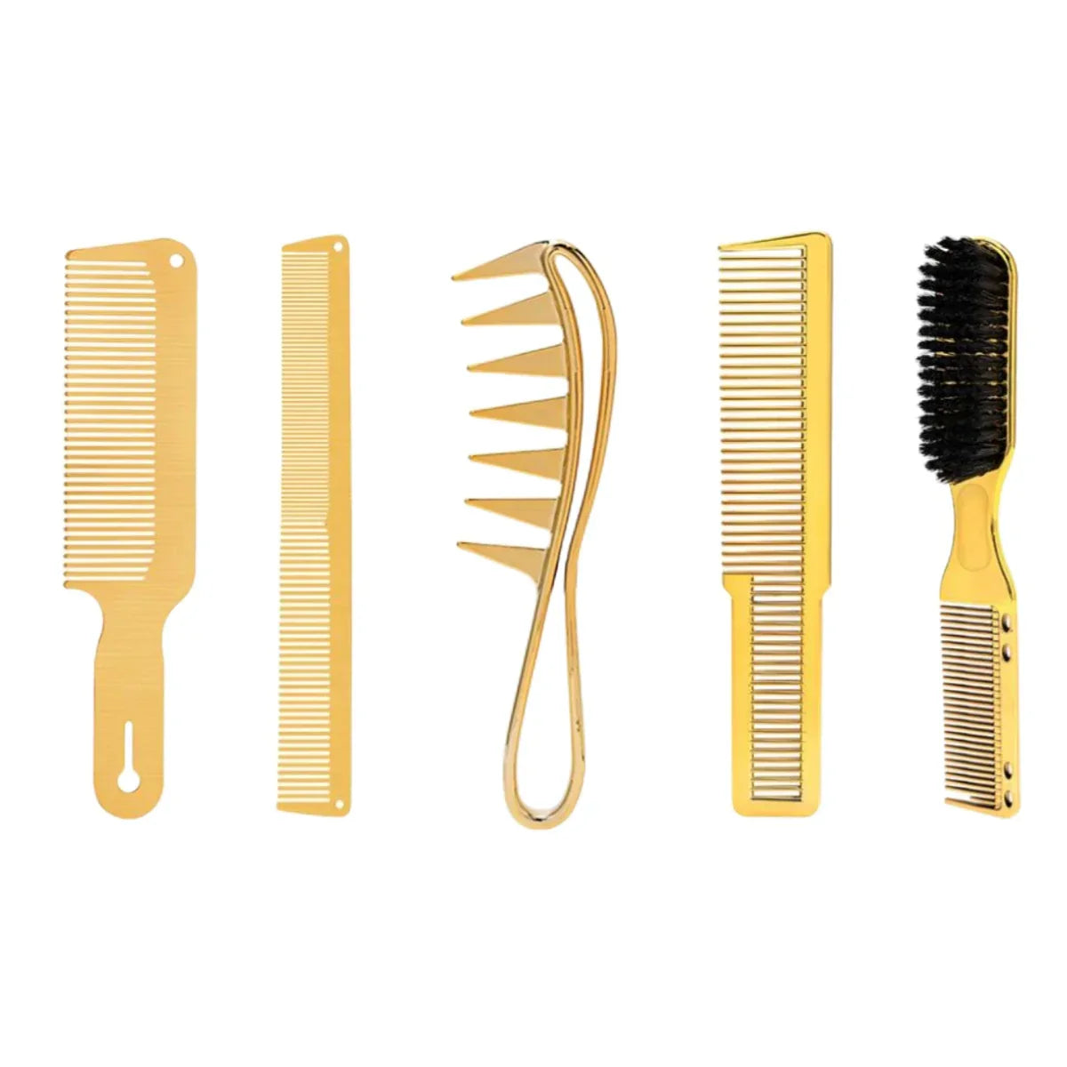 3/5PCS Gold Hairdressing Styling Tools Set 6 Inch