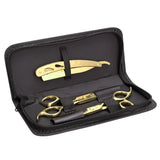 3/5PCS Gold Hairdressing Styling Tools Set 6 Inch