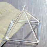 3-8 Inch Crystal Singing Pyramid Yoga Meditation Sound