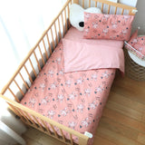 Pcs Baby Crib Bedding Set Cotton Bed Linens