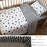 Pcs Baby Crib Bedding Set Cotton Bed Linens