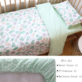 Pcs Baby Crib Bedding Set Cotton Bed Linens