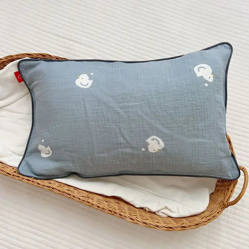 30*50cm Baby Pillowcase Bunny Muslin Newborn Pillow Case